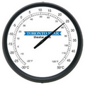 17" Round Wall Thermometer with Full Color Imprint